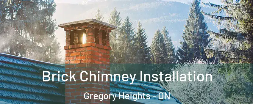  Brick Chimney Installation Gregory Heights - ON