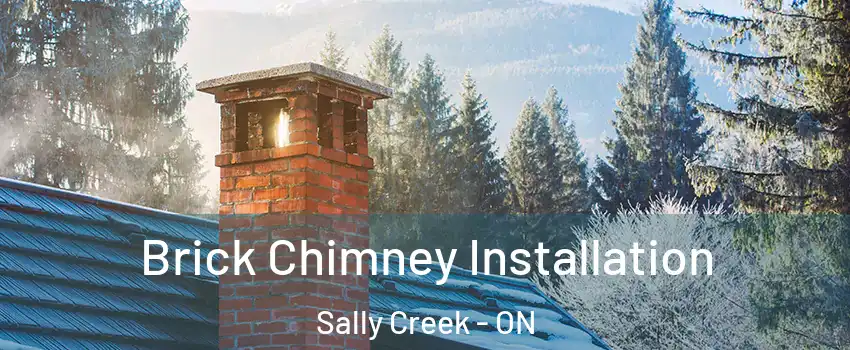 Brick Chimney Installation Sally Creek - ON