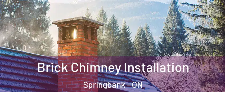  Brick Chimney Installation Springbank - ON