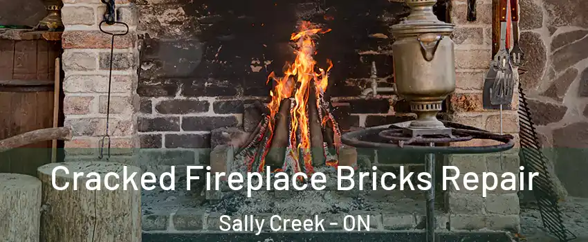  Cracked Fireplace Bricks Repair Sally Creek - ON
