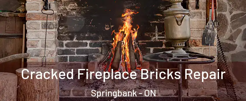  Cracked Fireplace Bricks Repair Springbank - ON
