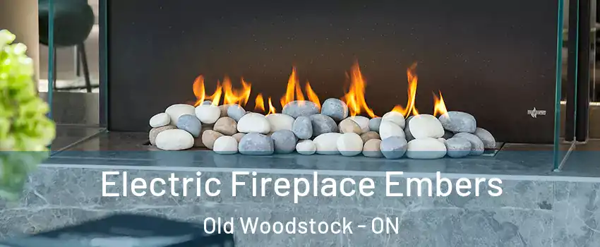  Electric Fireplace Embers Old Woodstock - ON