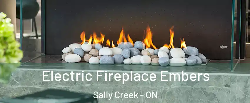  Electric Fireplace Embers Sally Creek - ON