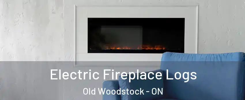  Electric Fireplace Logs Old Woodstock - ON