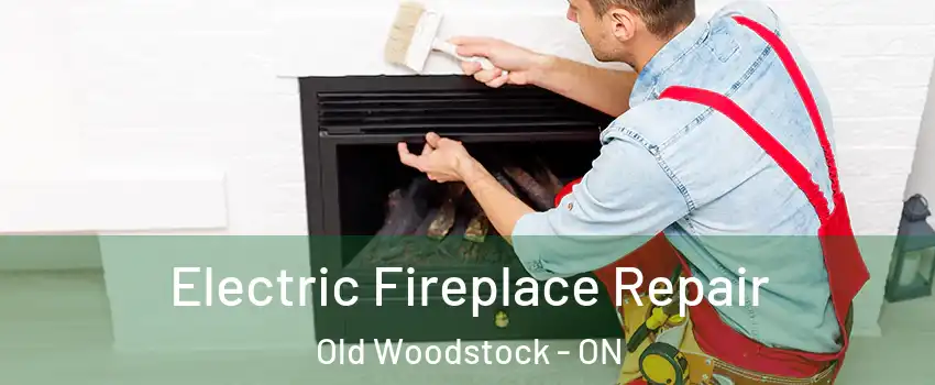  Electric Fireplace Repair Old Woodstock - ON