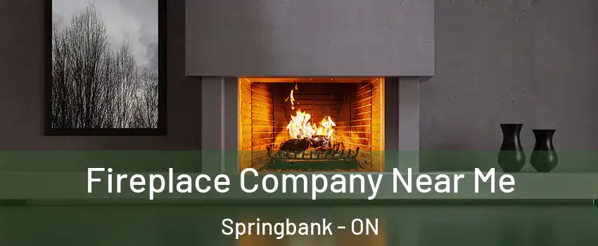  Fireplace Company Near Me Springbank - ON