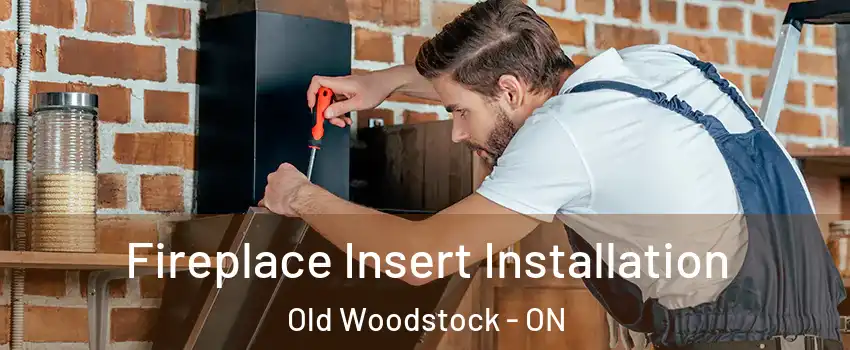  Fireplace Insert Installation Old Woodstock - ON