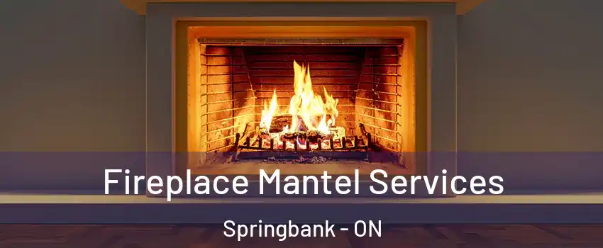  Fireplace Mantel Services Springbank - ON