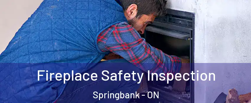 Fireplace Safety Inspection Springbank - ON