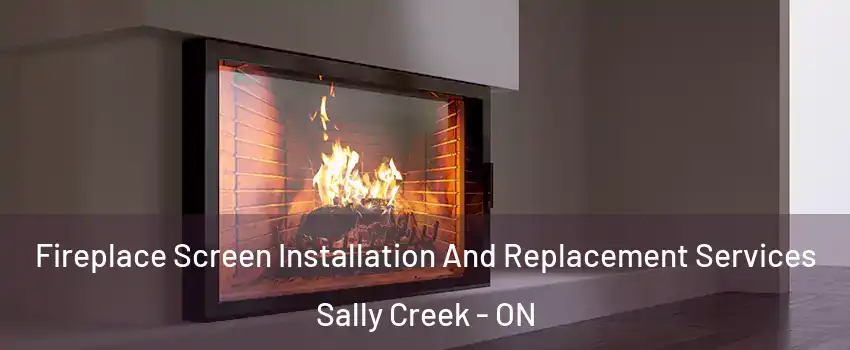 Fireplace Screen Installation And Replacement Services Sally Creek - ON