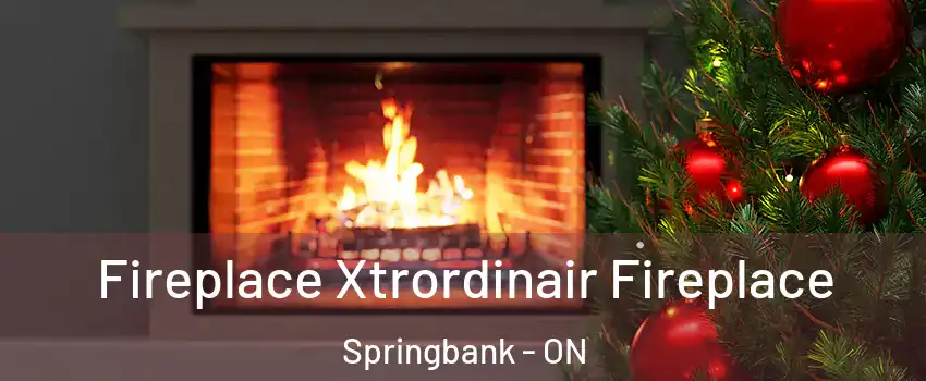 Fireplace Xtrordinair Fireplace Springbank - ON