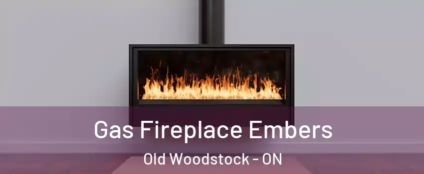  Gas Fireplace Embers Old Woodstock - ON