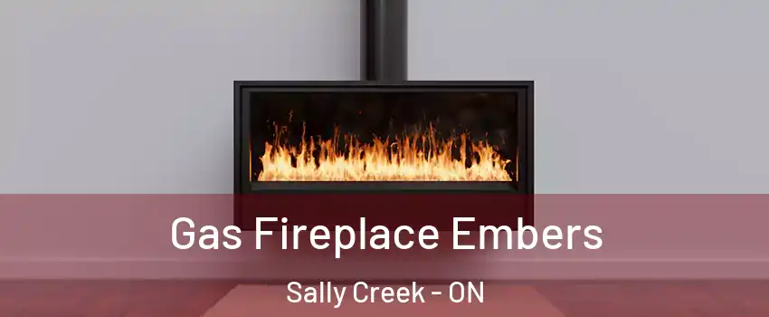  Gas Fireplace Embers Sally Creek - ON