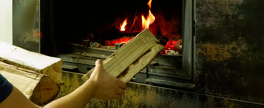 Wood Stove Heat Resistant Wall Repair in Devonshire, Ontario
