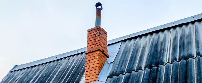 Aluminium Chimney Flashing Repair in Woodstock, ON