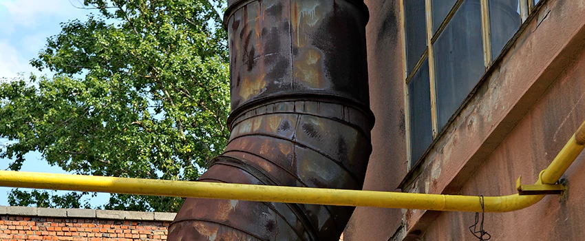 Lightning Protection Installation System for Industrial Chimneys in Woodstock, Ontario