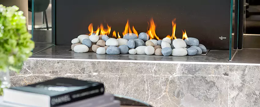 Double-Height Fireplace Design Refurbishment in Woodstock, Ontario