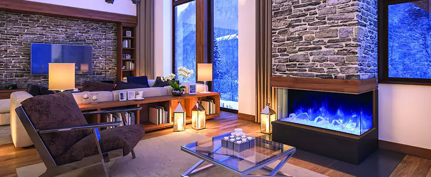 Dynamic Flame Color Fireplace Installation in Woodstock, ON