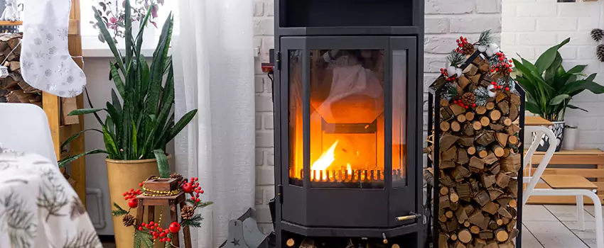 Thelin Hearth Products Direct Vent Gas Stove Fireplace Inspection in Woodstock, ON