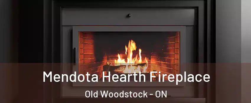 Mendota Hearth Fireplace Old Woodstock - ON