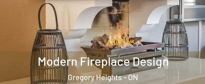  Modern Fireplace Design Gregory Heights - ON