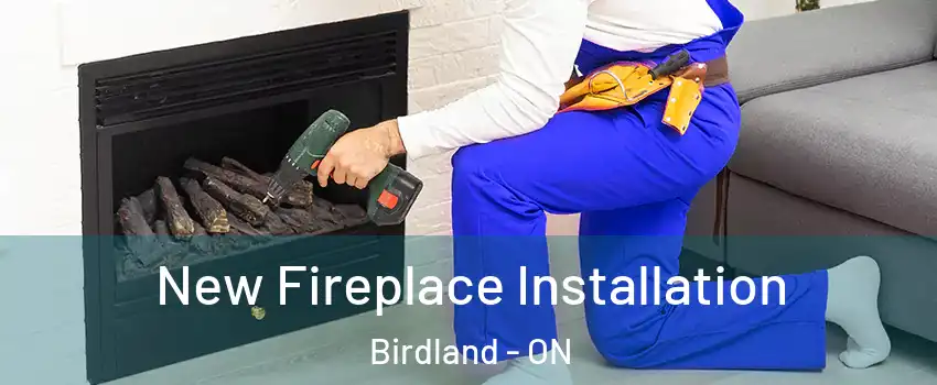 New Fireplace Installation Birdland - ON