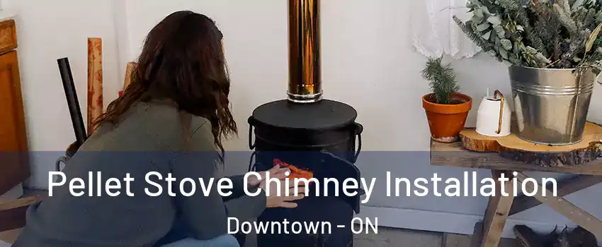  Pellet Stove Chimney Installation Downtown - ON