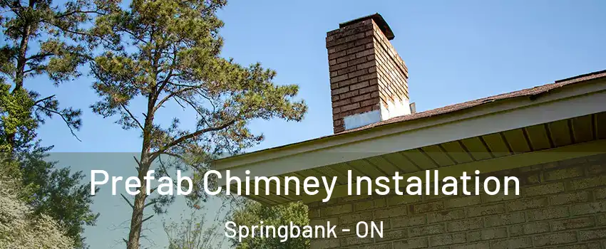  Prefab Chimney Installation Springbank - ON