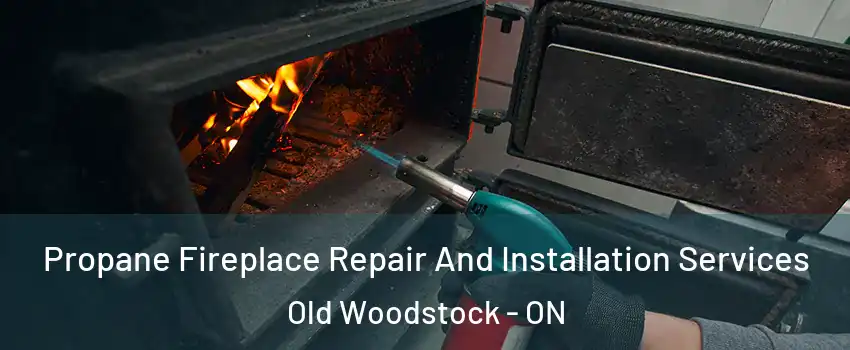 Propane Fireplace Repair And Installation Services Old Woodstock - ON