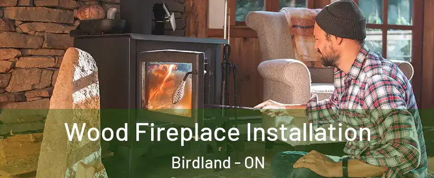  Wood Fireplace Installation Birdland - ON